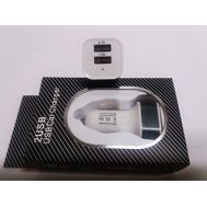  Зарядное устройство для телефона штекер 2,1/1А белый, фото 1