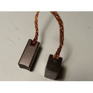  Уголек электродвигателя иномарки (8х10х19,5) провод сбоку, фото 1