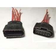  Разъем фары 10-ти контактный герметичный VW 1J0973735, 1J0973835, фото 1