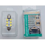  Лампа светодиодная C5W 12V Белый 35мм (CL), фото 1