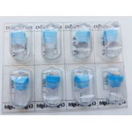  Лампа светодиодная W5W W2 1*9,5D 120* 12V Синий (CL), фото 1