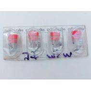  Лампа светодиодная W5W W2 1*9,5D 120* 12V Красный (CL), фото 1