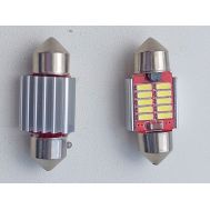  Лампа светодиодная C5W 10SMD (40/14) 28мм+драйвер, фото 1