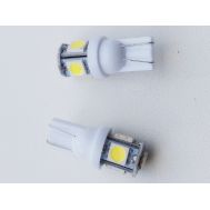  Лампа светодиодная W5W W2,1*9,5D 5SMD (50/50), фото 1