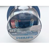  Лампа H7 55W PX26d Racing Vision+150% (Philips), фото 1