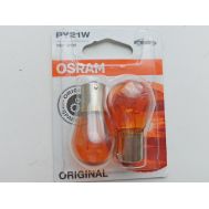  Лампа PY21W BAU15s orange (Osram), фото 1