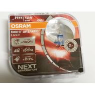  Лампа H11 55W PGJ19-2 NL-150% Laser HD (Osram), фото 1
