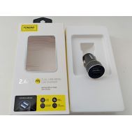  Зарядное устройство автомобильное 2USB 2,4А металл (Foneng), фото 1