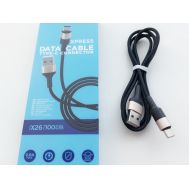  Кабель Type-C 1м 3А в оплетке, фото 1