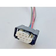  Разъем дроссельного узла Bosch белый 2-967616-1, фото 1