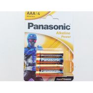  Батарейка АAА 1,5V Alkaline (4 шт.) (Panasonic), фото 1