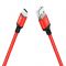  Кабель Hoco X14 Times Speed Type-C Cable (1m) (black) (Красно-Чёрный), фото 1
