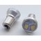  Лампа светодиодная P21W BA15S 6SMD (30/30) линза, фото 1