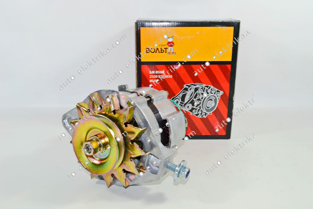 Генератор 2108, 2109, 21099, 2110, 2111 80А СТАРТВОЛЬТ LG0108
