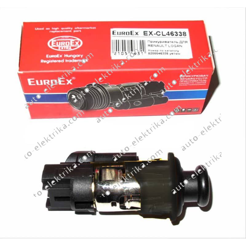 Прикуриватель логан (euroex) EX-CL46338, 8200046338 купить в Днепре ...