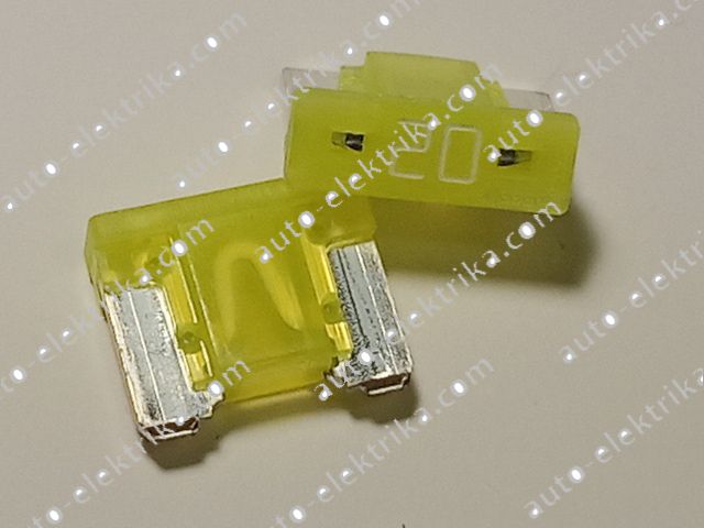 Предохранитель mini обрезаный 20а - 29.25UAH - MТА